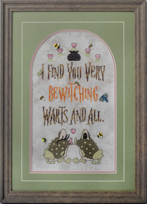 (image for) Upcoming Release: Bewitching Toads Cross Stitch Chart